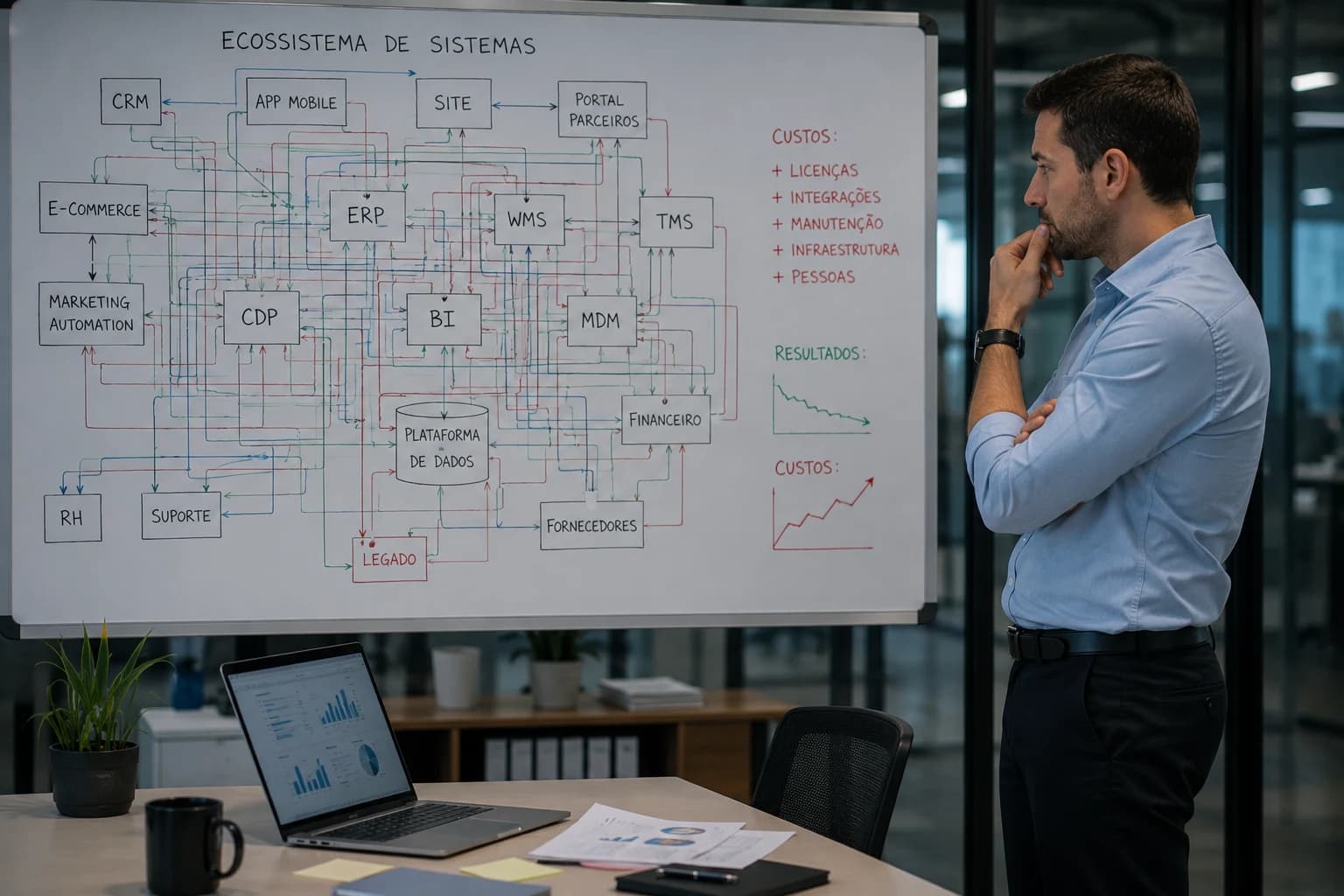 Growth multiplies complexity, not results