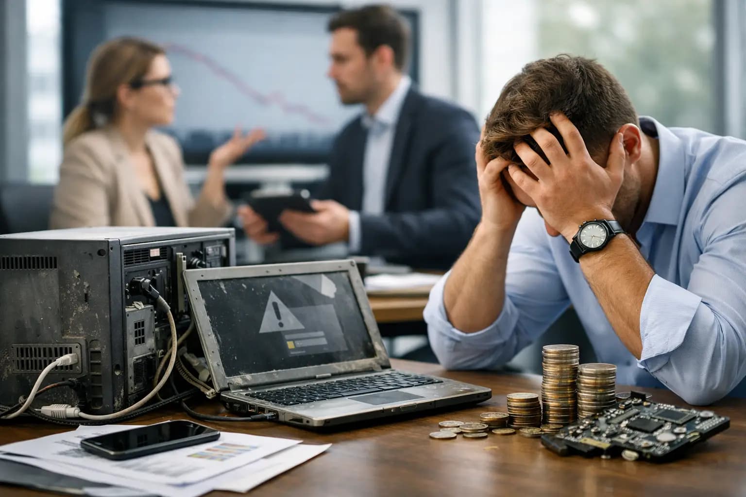 Technology immaturity charges every month, even without a budget line