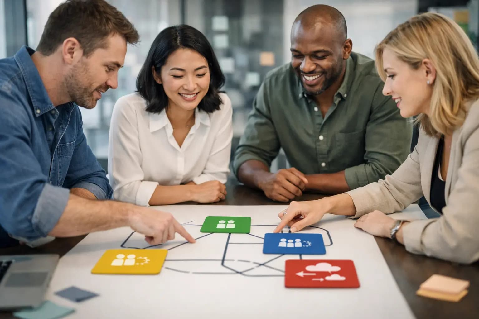 Team Topologies e os four fundamental team types