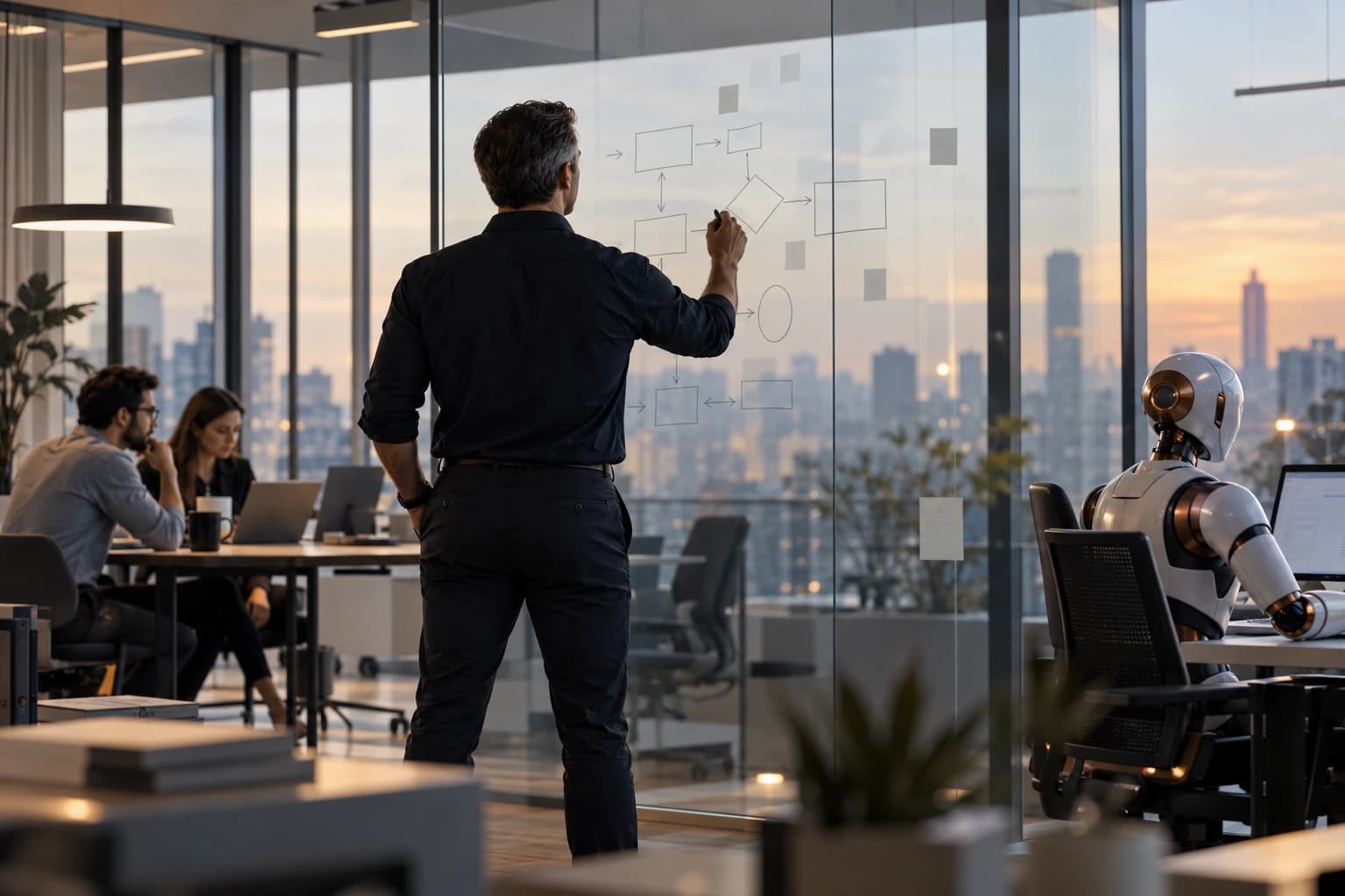 The future manager does not manage tasks. They decide execution, autonomy and accountability.